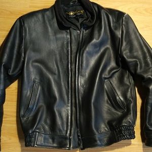 Motorcycle leather Jacket maybe from 80s.
